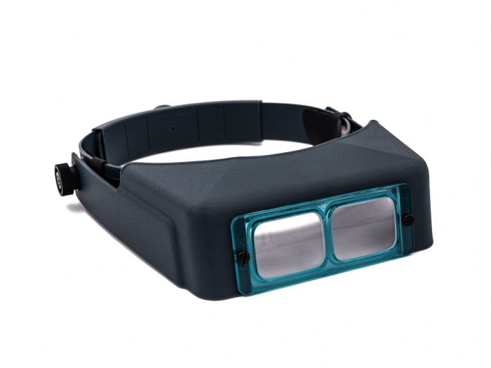 Adjustable Headband Magnifier with Light: Wire Jewelry