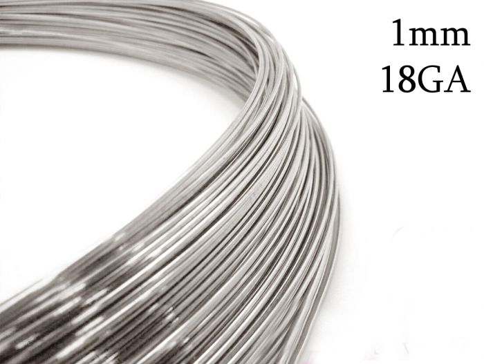 1meter silver wire 0.3-1mm hard round solid 999 sterling silver wiring for  jewelry beading wire DIY Jewelry Findings Making