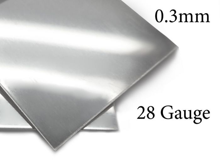 Sterling Silver Sheet Fully Annealed Thickness 0,70mm