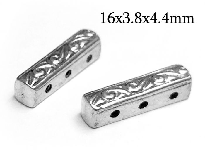 12mm Twist Large Hole Spacer by TierraCast®, Antique Silver - Golden Age  Beads