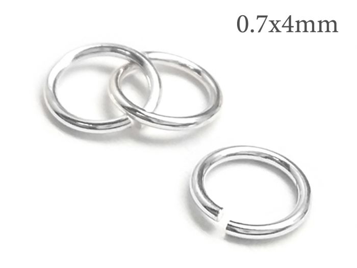 10mm Sterling Silver Jump Rings, 12ct. by Bead Landing™