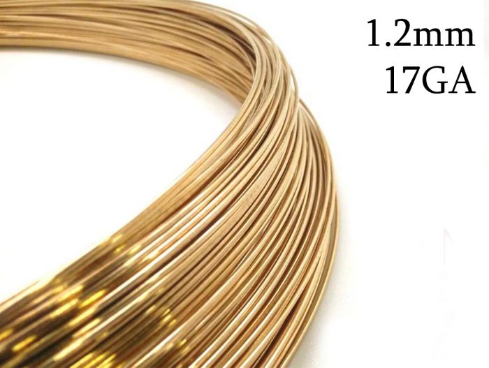 Rich Low Brass Wire - You Pick 4, 6, 8, 10, 12, 14, 16, 18, 20, 21, 22, 24,  26, 28, 30 gauge - 100% Guarantee